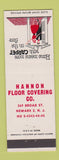 Matchbook Cover - Hannon Floor Covering Newark NJ