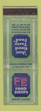 Matchbook Cover - Food Shops St Louis MO WEAR