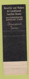 Matchbook Cover - Coach Coast Hotels Chicago IL St Clair Eastgate Croydon