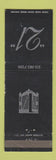 Matchbook Cover - Jack and Charlie's 21 New York City WEAR