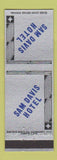 Matchbook Cover - Sam Davis Hotel Nashville TN