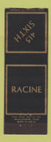 Matchbook Cover - 415 Sixth Racine WI