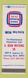 Matchbook Cover - A Dean Watkins Bicentennial Promotions 1976 Lansing MI