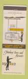 Matchbook Cover - Treadway Inns and Resorts New York City CHAIN