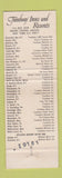Matchbook Cover - Treadway Inns and Resorts New York City CHAIN