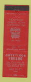 Matchbook Cover - Fresno CA Post Office Clerks Convention 1956