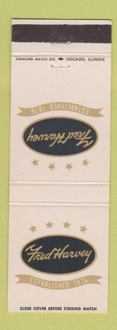 Matchbook Cover - Fred Harvey Hotels Restaurants