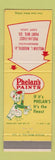 Matchbook Cover - Phelan's Paints St Louis MO William Madden Jr
