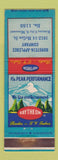 Matchbook Cover - Raytheon Radio TV Tubes Burnstein Applebee Kansas City MO WEAR