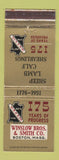Matchbook Cover - Winslow Bros & Smith Sheep Lamb 1951 Boston MA hides fur