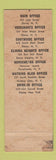 Matchbook Cover - Elmira Bank and Trust NY