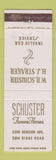 Matchbook Cover - Schuster Funeral Homes