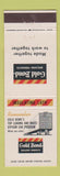 Matchbook Cover - Gold Bond Building Products Gypsum Buffalo NY