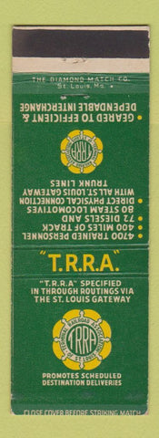 Matchbook Cover - TRRA Terminal Railroad Association St Louis MO