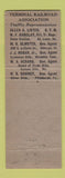 Matchbook Cover - TRRA Terminal Railroad Association St Louis MO