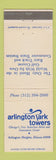 Matchbook Cover - Arlington Park Towers Arlington Heights IL