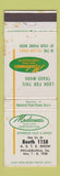 Matchbook Cover - Modernaire Trade Mark Corp Philadelphia PA ASTE Show 1958 WEAR
