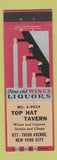Matchbook Cover - Top Hat Tavern New York City