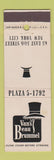 Matchbook Cover - Van's Beau Brummel New York City