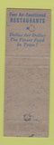 Matchbook Cover - Hotel Commodore New York City