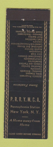 Matchbook Cover - PRRYMCA YMCA New York City