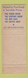 Matchbook Cover - Hotel Commodore New York City