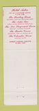 Matchbook Cover - Hotel Astor New York City