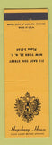 Matchbook Cover - Hapsburg House New York City