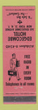 Matchbook Cover - Edgecomb Hotel New York City
