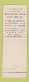 Matchbook Cover - Goldsmith Bros Stationers New York City