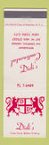 Matchbook Cover - Didi's Continental Restaurant New York City