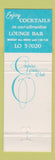 Matchbook Cover - Empire State Club New York City