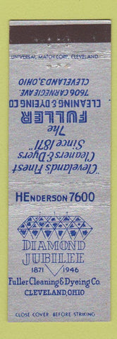 Matchbook Cover - Fuller Cleaning Dyeing Cleveland OH 1946