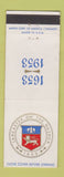 Matchbook Cover - Lancaster on the Nashua 1953