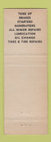 Matchbook Cover - Texaco oil gas Wilmette IL