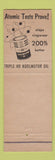 Matchbook Cover - Cities oil gas Al Mary Zika Coffee Shop Hancock WI