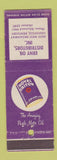 Matchbook Cover - Royal Triton oil gas Erny Dist Louisville KY
