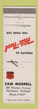 Matchbook Cover - Phillips 66 oil gas Sam Morrell Muskegon MI