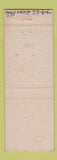 Matchbook Cover - Sunoco oil gas Bill's Conneaut Lake PA
