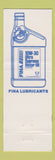 Matchbook Cover - Fina oil gas Merit Food Stores Odessa Midland TX