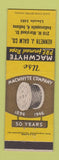 Matchbook Cover - Macwhyte Rope Kenneth Galm Indianapolis IN 1946