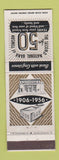 Matchbook Cover - National Bank of Towson MD 1956