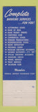 Matchbook Cover - Liberty Bank Philadelphia PA 1960 WEAR