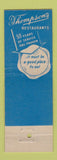 Matchbook Cover - Thompson's Restaurants 1941 CHAIN