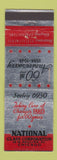 Matchbook Cover - National Glass Corporation Chicago IL 1948 WEAR
