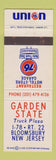 Matchbook Cover - Union 76 oil gas Garden State Bloomsbury NJ