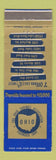 Matchbook Cover - Ohio Savings Association Cleveland OH