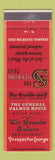 Matchbook Cover - Silverton Train General Palmer Motor Hotel Durango Colorado