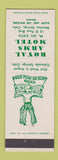 Matchbook Cover - Royal Amrs Motel Manitou Springs Colorado Pikes Peak Rodeo