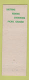 Matchbook Cover - Riviera Motel Gonic NH BLUE